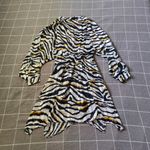 Bishop and Young  Paris Fall Zebra Tiger Stripe Dress Photo 9