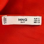 MNG Suit Ruffle Tank Top Spaghetti Strap size XS Red Photo 2