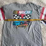 NASCAR Racing Graphic Tee with Striped Sleeves NWT Photo 3