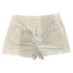 Joie  Women XL Front Pleated Linen Blend Cuff Chino Khaki Shorts Casual Preppy Photo 1