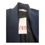 ZARA  Women’s‎ Navy Blue Blazer – Size XL  New with Tags Photo 6