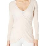 Vimmia New Reversible Criss Cross Sweater Shavasana Lightweight Knit Pink Photo 7