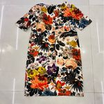 Dries Van Noten  Cream & Multicolour Floral Shift Dress Photo 7