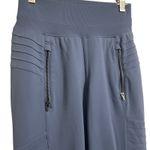 Athleta  Womens Venice Moto Joggers Zip Pockets Pull-On Size XXS Blue‎ Photo 3