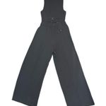 ZARA Black Sleeveless Oversized Vest Jumpsuit Photo 16