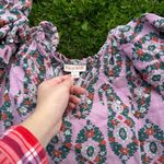 Knox Rose  Pink Paisley Dress Photo 2