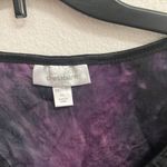 Dress Barn FINAL MARKDOWN  flocked top petite large Photo 2