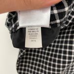 Old Navy Womans 12 Black and White Window Pane Plaid Career Pixie Pants Workwear Photo 5