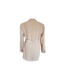 Topshop  Farrah Belted Long Blazer Oversized Boyfriend Office Preppy NWOT 8 Photo 3