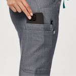 FIGS  Kade Cargo Scrub Pants Straight Leg 4 Pocket Graphite Gray Large Petite Photo 4