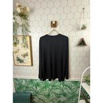 Daily Ritual Super Soft Black Long Sleeve Tee Photo 3