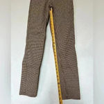 American Eagle Mom Jean w/ pattern. Size 2 extra long. Brown and black colored. Photo 7