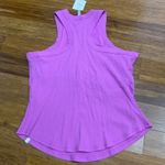 Fabletics  High Neck Ribbed Tank Top Sleeveless Electric Orchid Purple Size‎ 2X Photo 2