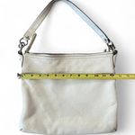 Coach  White Perri soft pebble leather shoulder bag Photo 3