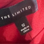 The Limited Elegant Red Sleeveless Dress NWT  Size 12 Photo 14