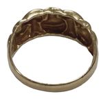 Atasay Kuyumculuk AK 14K Yellow Gold Smooth Byzantine Sz 10 Band State Ring Photo 5