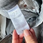 Mother Skinny Jeans The Dropout in Holy Smokes Womens Size 27 Gray Crop … Photo 9