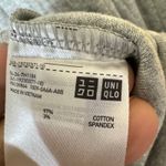 Uniqlo 2*  Women Ribbed High Neck Long Sleeve T Shirt Size M Cotton Spandex Photo 2