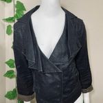 CAbi  901 Ruffle Faux Leather Jacket Photo 1