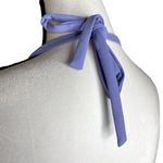 Susana Monaco  Halter Bodycon Mini Sheath Dress Cutout Back Sweet Lavender Medium Photo 9