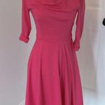 Black Halo  Jackie Swing Dress Fuschia Pop Photo 4