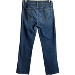 frame denim Le High Straight Raw Hem Crop Jeans Photo 3