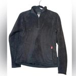 The North Face Sweater Fleece 1/4 Zip Jacket Black Women's Small Basic Neutral Photo 0