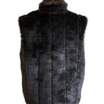 Gallery  Women Vest Brown Faux Fur Pockets Vest Coat Size Medium Photo 5