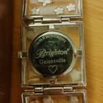 Brighton Watch Gainesville Silver Floral Butterfly Flower Quartz Movement Photo 3