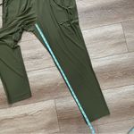 MADELEINE Olive Ankle Length Jogging Style Trousers Size XL Green Photo 10