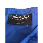 Jolie & Joy Dress Womens Small Blue Sleeveless Strappy Maxi Stretch A Line NEW Photo 3