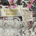 Victoria's Secret Victoria’s Secret Women’s Size P XS Vintage Paisley Printed Chemise w Cream Lace Photo 4