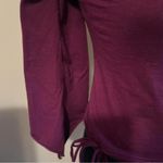 Bershka  Burgundy Vintage Y2K Top Photo 2