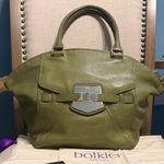 Botkier  Olive Pebbled Leather Satchel/Bag Photo 0
