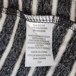 Market & Spruce  Striped Hoodie NWT Size XS Petite Black and White Hoodie Photo 6