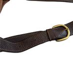 I Ponti Firenze Brown Penble Leather Wide Strap Shoulder Bag Photo 12