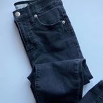 Madewell  • Tall 9" High-Rise Skinny Jeans in Lunar Wash • Black Wash Photo 1