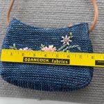 Rosetti Vintage  Blue Floral Raffia Mini Bag Deadstock New With Tags Photo 5