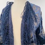 Denim & Supply Ralph Lauren Ralph Lauren beautiful velvet Denim & Supply fringe kimono NWT Photo 3