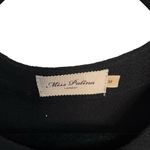 Miss Patina Camellia Black Cuffed Long Sleeves Dress NWOT Size M Photo 2
