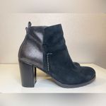 Paul Green Women’s Black Heeled Ankle Boots Sleek Design Size 9 Photo 4