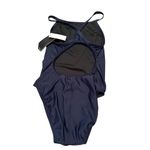 Tyr. One Piece Swimsuit Sz 34 Blue Solid Diamondfit-250 Hrs Performance UPF 50+ Photo 1