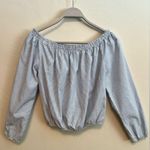 Brandy Melville John Galt Maura Stripe Off The Shoulder Top Size: One Size (S) Photo 3