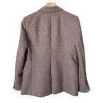 J.Crew Parke Blazer in English Birdseye Twill Wool Pink Mauve Size 12 Photo 2