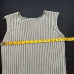 J. Ing Tan Crew Neck Sleeveless Ribbed Knit Casual Midi Tank Dress Size Small Photo 11