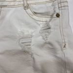 Hot Kiss White Distressed Denim Shorts Women’s Size 5 Cici Lace Detail Photo 11