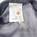 Shade & Shore NWOT  Square Neck Strappy Side Ribbed One Piece Swimsuit Gray M Photo 8