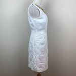 Milly of New York Dress 4 White Beaded‎ Embellished V Photo 3