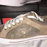 Guess Gold Multi Fabric Sneaker 8M Oulala NWB Photo 1