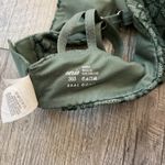 Aerie  Sunnie Wireless Lightly Lined Bra 36D Green Floral Adjustable Straps Photo 4